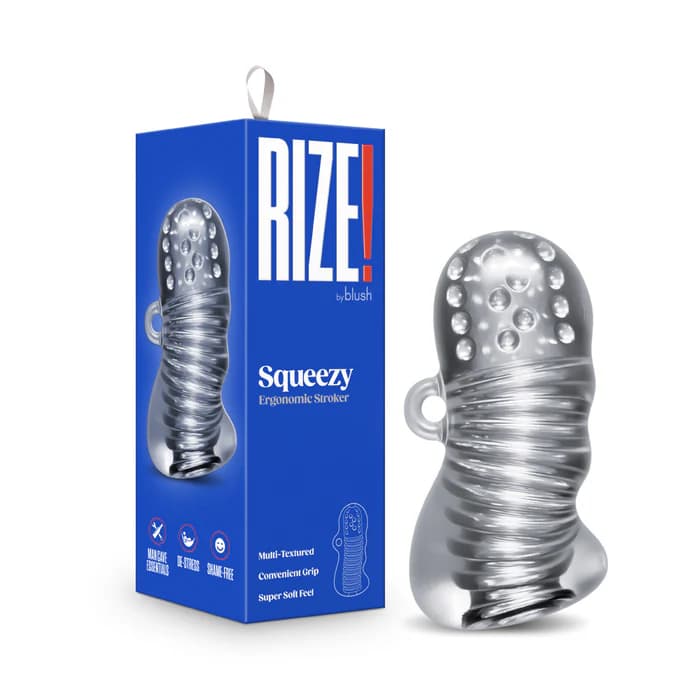 RIZE! Squeezy Ergonomic Stroker - image 1