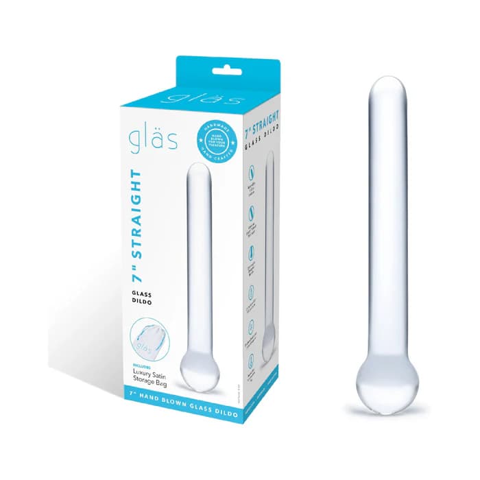 Glas 7 in. Straight Glass Dildo - image 2